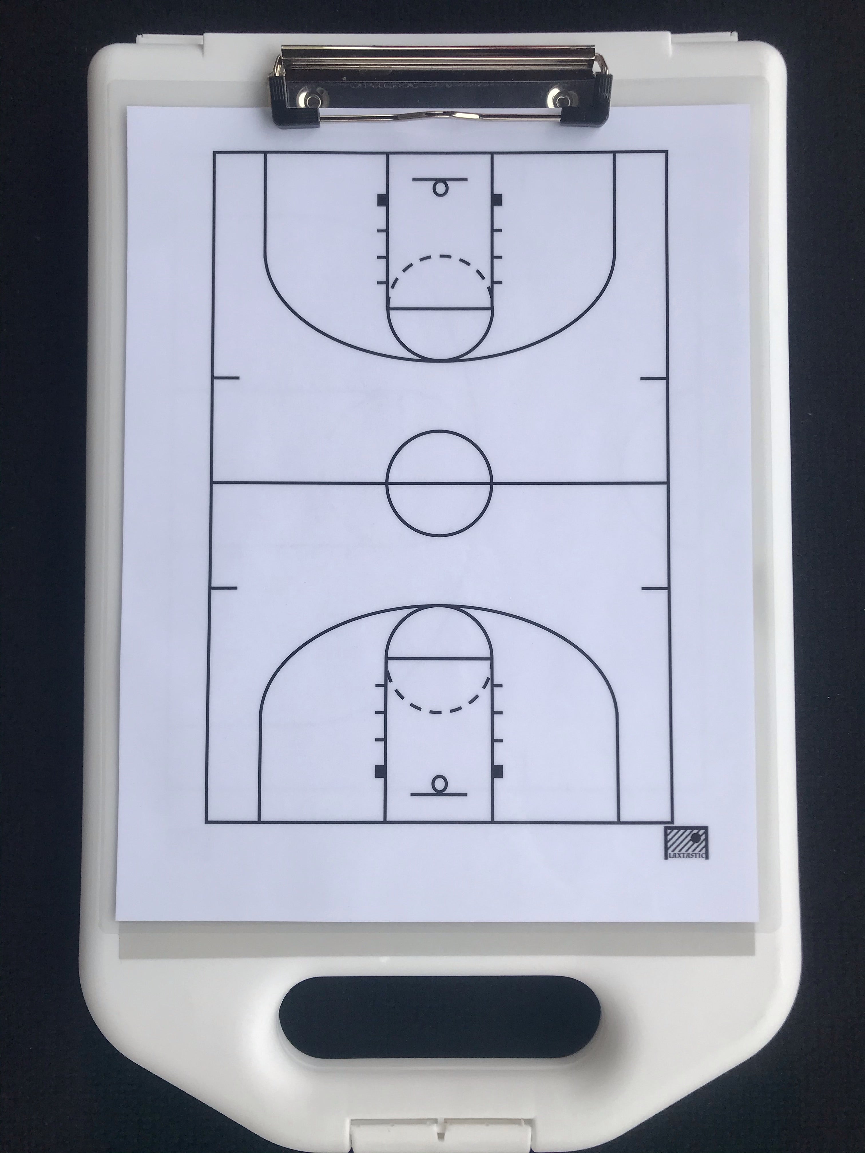 Homemaxs Basketball Coaches Clipboard Basketball Clipboard for Coaching Dry Erase Coaching Board, Size: 35x22cm