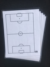 Load image into Gallery viewer, Soccer Dry Erase Sheets (Pack of 5)