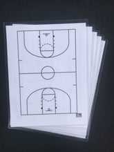 Load image into Gallery viewer, Basketball Dry Erase Sheets (Pack of 5)